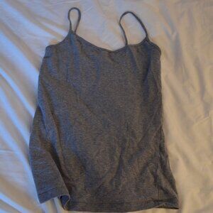 Womens XS Grey Strappy Tank